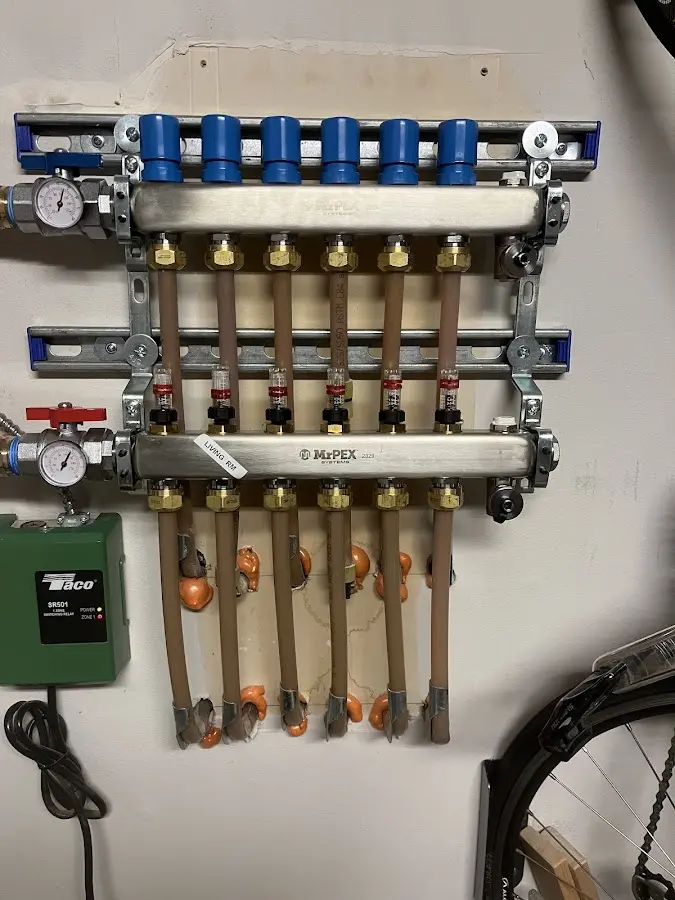 Plumber performing Leak Detection at a residential property in North Augusta